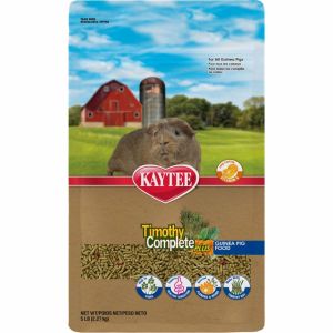 Kaytee Products - Timothy Complete + Flowers & Herbs Guinea Pig Food - 5 Lb