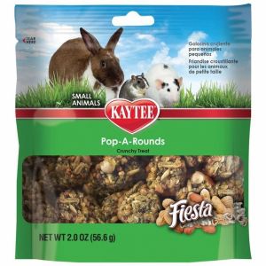 Kaytee Products - Fiesta Pop-A-Rounds Treat - Small Animals - Peanuts - 2 oz