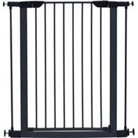 Midwest Homes For Pets - Steel Glow Stripe Pet Gate - Graphite - 39 H X 29-38W