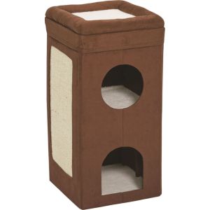 Midwest Homes For Pets - Curious Cat Condo - Brown - 14.6X14.75X30