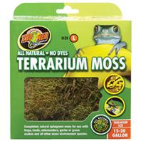 Zoo Med - Terrarium Moss - GREEN/BROWN 15-20 GALLON