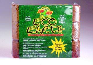 Zoo Med - Eco Earth Expandable Substrate - 3 Pack