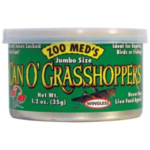 Zoo Med - Can O Grasshoppers - Jumbo - 1.2 oz