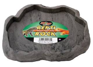 Zoo Med - Repti Rock Food Dish - Natural - Medium