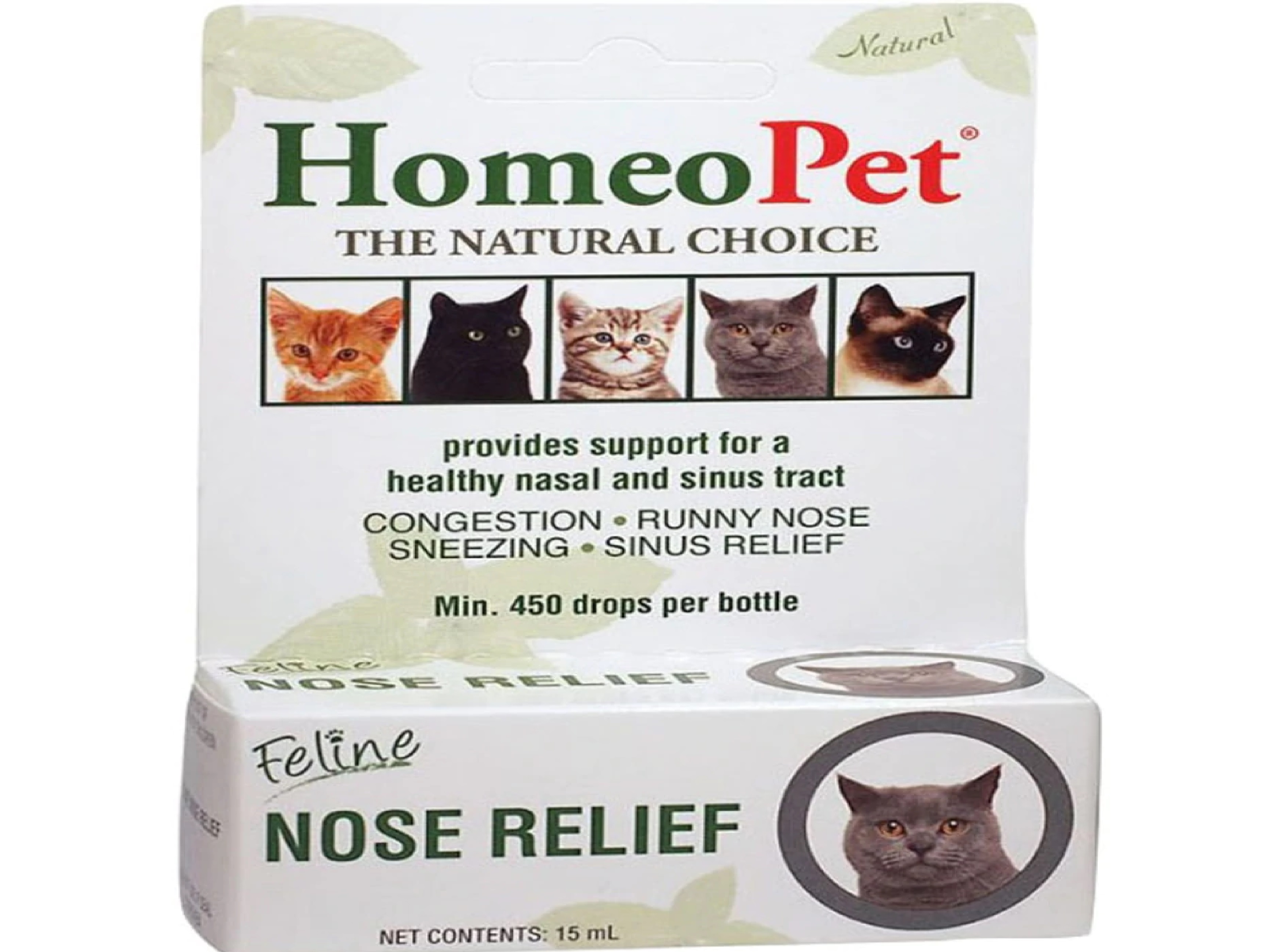 Homeopet - Homeopet Feline Nose Relief - 15 Ml