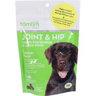 Tomlyn Products - Joint And Hip Chews For Medium And Large Dogs - Chicken - 30 Count