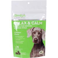 Tomlyn Products - Relax And Calm Chews For Medium And Large Dogs - Chicken - 30 Count