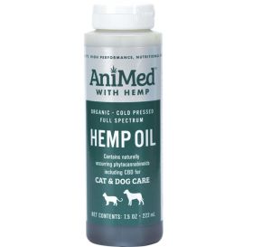 Animed - Pure Hemp Oil For Dogs And Cats - 7.5 oz