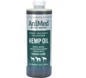 Animed - Pure Hemp Oil For Dogs Cats And Horses - 35 oz
