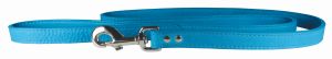 Leather Brothers - 3/4" X 4' Luxe Leather Lead - Turquoise