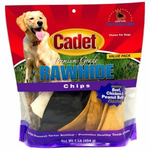 IMS Trading Corp - Assorted Rawhide Chips - 1 Lb
