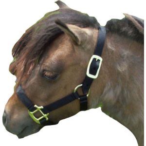 Horse And Livestock Prime - Premium Halter Chin With Snap - Black - Mini