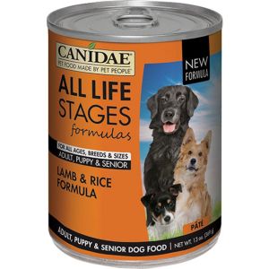 Canidae - All Life Stages - Canidae All Life Stages Formula Can Dog Food - Lamb / Rice - 13 Ounce