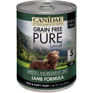 Canidae - Pure - Canidae Pure Land Formula Wet Dog Food - Lamb - 13 Ounce