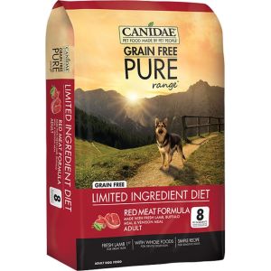 Canidae - Pure - Canidae Pure Range Red Meat Formula Dry Dog Food - Lamb / Buffalo /Venison - 12 Lb