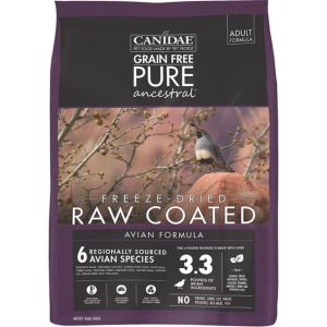 Canidae - Pure - Canidae Pure Ancestral Raw Coated Avian Dry Food - Raw Coated Avia - 4 Lb