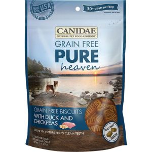 Canidae - Pure - Canidae Pure Heaven Biscuits Dog Treats - Duck / Chickpea - 11 Oucne