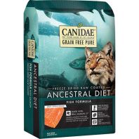 Canidae - Pure  - Ancestral Raw Coated Cat Dry Food - Fish - 2.5 Lb