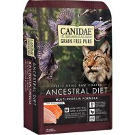 Canidae - Pure  - Ancestral Raw Coated Cat Dry Food - Multi-Protein - 5 Lb