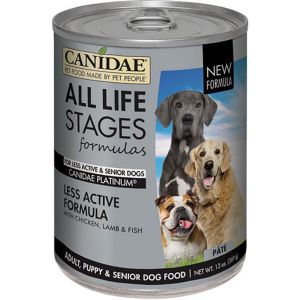 Canidae - All Life Stages - Canidae All Life Stages Less Active Can Dog Food - Chicken / Lamb / Fi - 13 Ounce