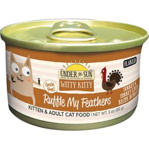 Canidae - Under The Sun - Under The Sun Witty Kitty Ruffle My Feathers Food - Turkey / Liver - 3 Ounce