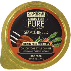 Canidae - Pure - Canidae Pure Petite Small Breed Morsel Wet Food - Lamb / Carrots - 3.5 Ounce