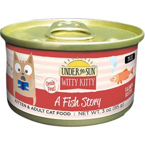 Canidae - Under The Sun - Under The Sun Witty Kitty A Fish Story Cat Food - Salmon - 3 Ounce