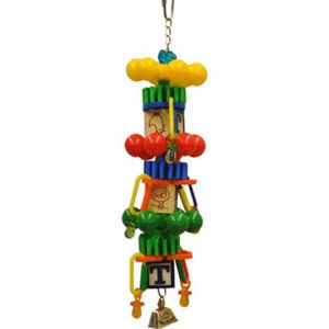 A&E Cage Company - Happy Beaks Spin Tower Bird Toy - Medium