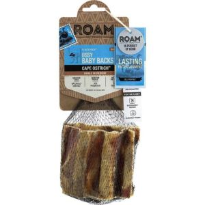 Pet Proteins - Ossy Baby Backs Cape Ostrich - Ostrich - 2 Pack