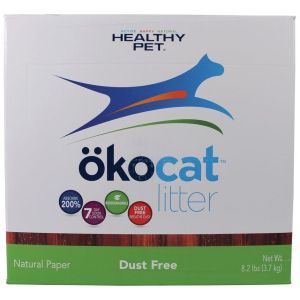 Healthy Pet - Litter - Okocat Natural Dust-Free Paper Cat Litter - 8.2 Pound