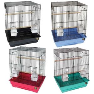 Prevue Pet Products - Parakeet Economy Dometop Cage - Assorted - 18 x 14 x 22 Inch/4 Pack