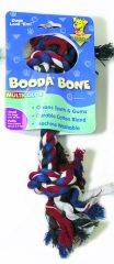Booda - 2 Knot Rope Bone Dog Toy - X-Small