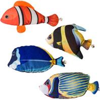 Ethical Cat - Nice Catch Fish W/Catnip Cat Toy - Assorted - 5 In