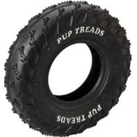 Ethical Dog - Pup Treads Rubber Tire - Black  - 8 Inch