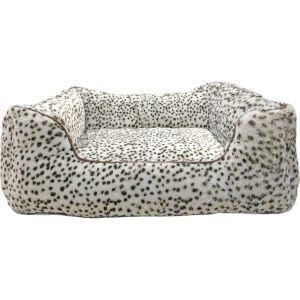Ethical Fashion - Seasonal - Sleep Zone Snow Leopard Step In Bed - Snow Leopard - 18 Inch