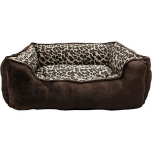 Ethical Fashion - Seasonal - Sleep Zone Cheetah Step In Bed - Cheetah - 25 Inch