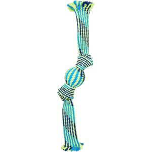 Ethical Dog - Colorful Rope Squeaker Ball