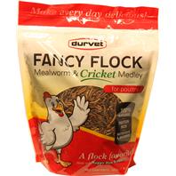 Durvet  - Fancy Flock Mealworm - Cricket - 16 Oz