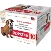 Durvet - Pet  - Spectra 10 Dog Vaccine With Syringe - 1 Dose