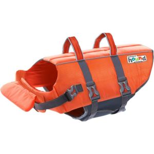 Petstages - Granby Life Jacket With Dual Rescue Handles - Orange - Small