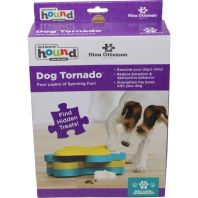 Petstages -Dog Tornado Puzzle Stimulate Mind & Senses Level 2 - Blue