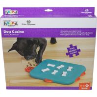 Petstages -Dog Casino Puzzle Dogs Need A Challenge Level 3 - Turquoise