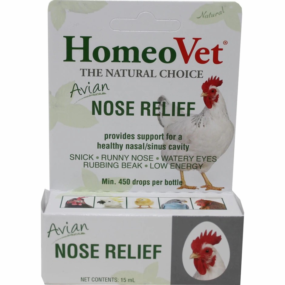 Homeopet - Avian Nose Relief - 15 Ml