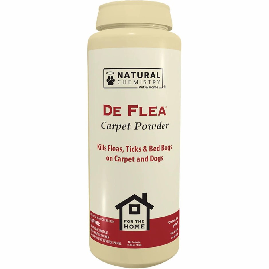 Natural Chemistry - De Flea Carpet Powder - 12 oz