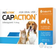 Petiq - Petaction Capaction For Dogs And Cats 6-Tablets - 2 - 25 Lbs