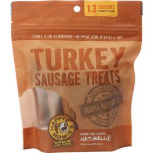 Happy Howies - Happy Howie'S Turkey Sausage Baker'S Dozen -Turkey - 13 Pack / 4 Inch