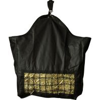 Horse And Livestock Prime -Hay Bag Slow With Front Net - Black - 10.5 X 12 X .25