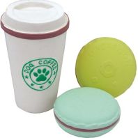 Coastal Pet Products -Li'L Pals Coffee Cup & Cookie Toy Set - Multi - 3.5 Inch