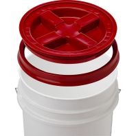 Gamma2 - Gamma Seal Lid - Red - 5 Gallon/12 Inc