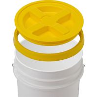 Gamma2 - Gamma Seal Lid - Yellow - 5 Gallon/12 Inc